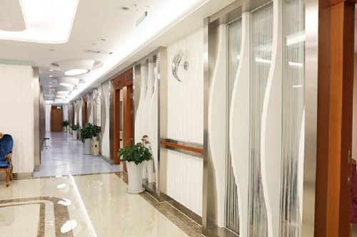 北京圣贝口腔医院走廊