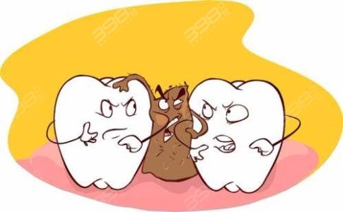 塞牙不重视导致牙龈萎缩