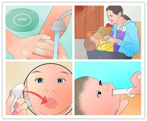 0到6个月宝宝怎样清理口腔