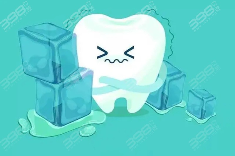使用冷水刷牙导致牙齿敏感