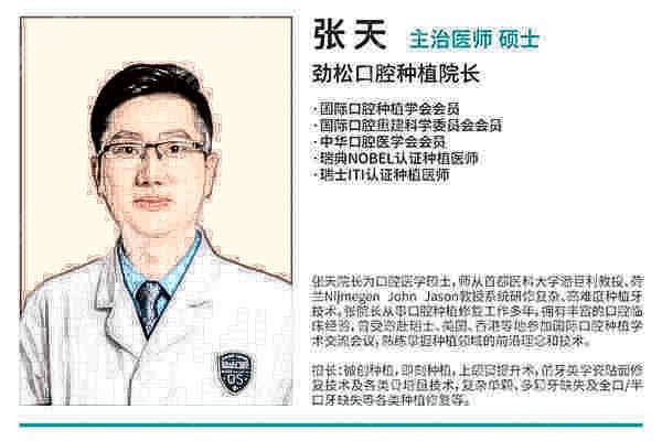 北京劲松口腔医院医生排名单-张天